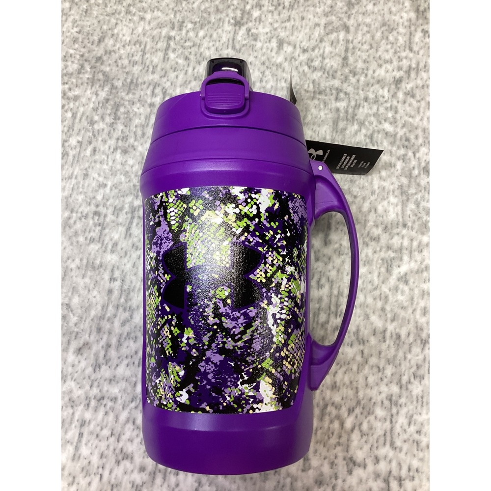 Under Armour UA Playmaker 64oz Insulated Water Jug Purple Snakeskin UA71250